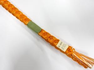 未使用品　正絹　手組帯締め